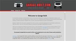 Desktop Screenshot of garage-built.com